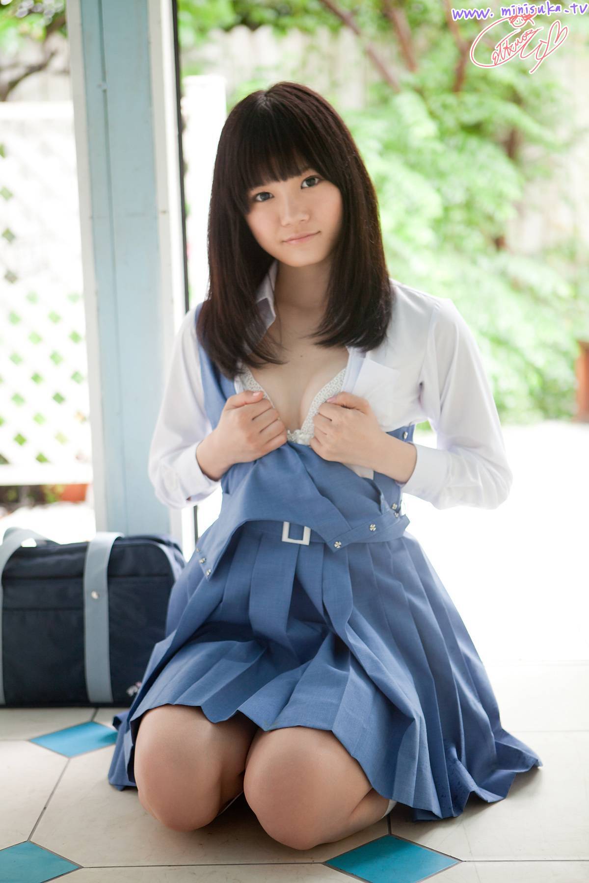 AI Eikura Sakura AI Minisuka. TV Women's high school girl